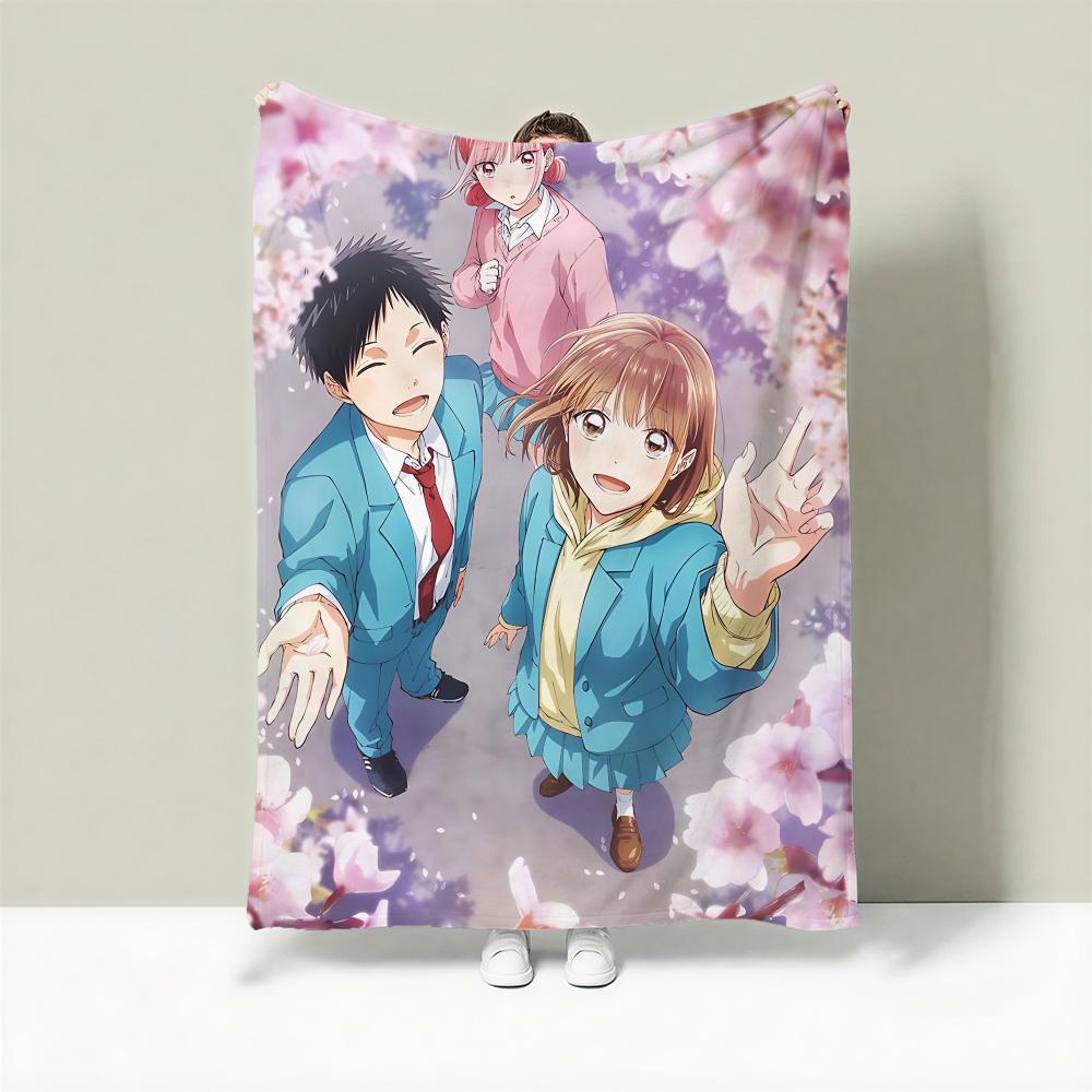 Anime A-Ao no Hako Throw Lightweight 240g Flannel Blanket Soft Skin-friendly for Summer Cooling 75cmx90cm
Anime A-Ao no Hako Throw Lightweight 240g Flannel Blanket Soft Skin-friendly for Summer Cooling 75cmx90cm