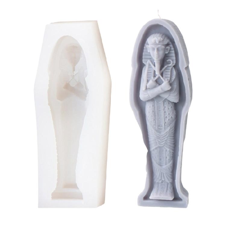 Easy to Clean Candle Mould Gypsum Casting Mold for Artisanal Home Crafts 3D Mummy Aromatherapy Mold Jewelry Tools
Easy to Clean Candle Mould Gypsum Casting Mold for Artisanal Home Crafts 3D Mummy Aromatherapy Mold Jewelry Tools