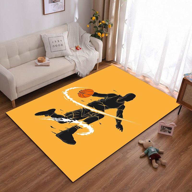 Modern Basketball Player Silhouette Design Carpet for Home Decor Suitable for use as an anti-slip for living room bedroom sofas 40x60cm( 15x23in )
Modern Basketball Player Silhouette Design Carpet for Home Decor Suitable for use as an anti-slip for living room bedroom sofas 40x60cm( 15x23in )