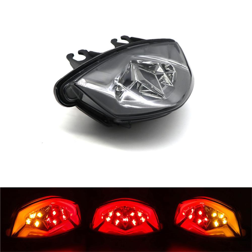 LED Tail Light Brake Turn Signal Lamp,Smoked Black Shell, Red Light for Suzuki Gsx-S750 Gsx-S750z 2017-2020
LED Tail Light Brake Turn Signal Lamp,Smoked Black Shell, Red Light for Suzuki Gsx-S750 Gsx-S750z 2017-2020
