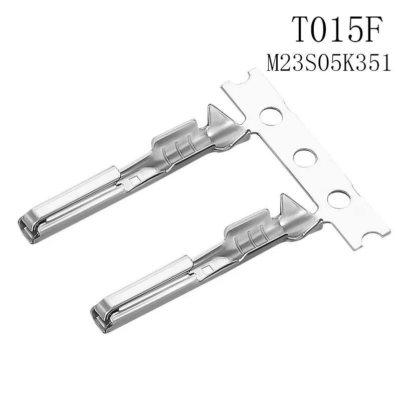 T015F JAE series automotive plug terminal block DJ626-F1.0A MX23 connector spring M23S05K351 T015F 20PCS
T015F JAE series automotive plug terminal block DJ626-F1.0A MX23 connector spring M23S05K351 T015F 20PCS