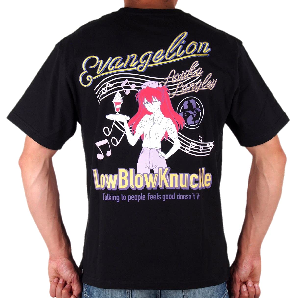 BLOW Low Blow Knuckle x EVANGELION Evangelion Collaboration Short Sleeve Asuka Langley Girl English 551361 Black Black Biker American Casual 2021
BLOW Low Blow Knuckle x EVANGELION Evangelion Collaboration Short Sleeve Asuka Langley Girl English 551361 Black Black Biker American Casual 2021