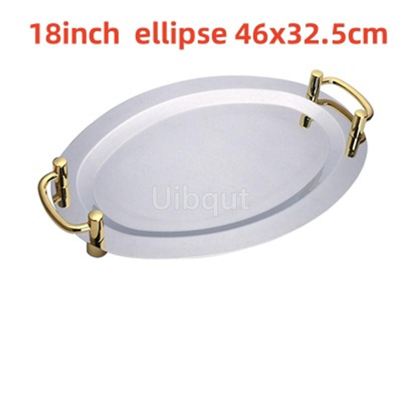 Золотая овальная тарелка из нержавеющей стали, большая круглая тарелка, поднос для шведского стола, конфет, торта, фруктов, зеркальная тарелка для отеля, ресторана, гриля, свадьбы, милое блюдо
Золотая овальная тарелка из нержавеющей стали, большая круглая тарелка, поднос для шведского стола, конфет, торта, фруктов, зеркальная тарелка для отеля, ресторана, гриля, свадьбы, милое блюдо