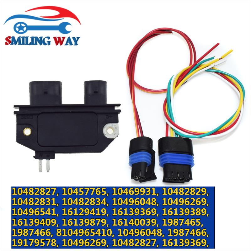 Ignition Control Module & Harness Connectors For Chevrolet Astro Blazer Camaro Caprice Cavalier Express C / K Series S10 LX340
Ignition Control Module & Harness Connectors For Chevrolet Astro Blazer Camaro Caprice Cavalier Express C / K Series S10 LX340