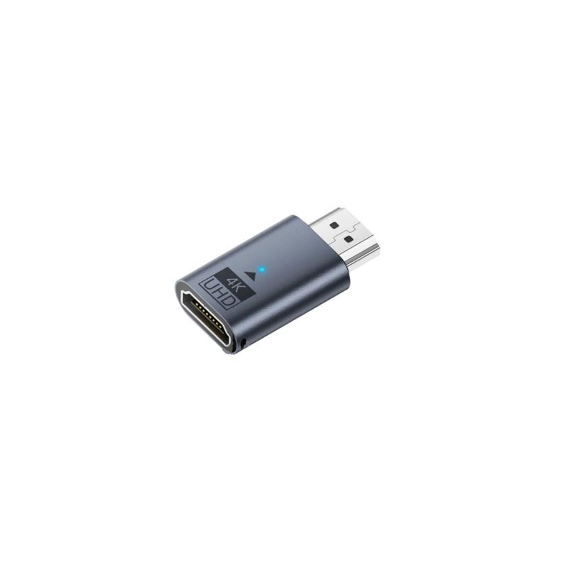 Compactly HDTV Dummy Plugs With Highly Speed Data Transfer And Durability Metal Construction HDTV Extender Plag and Play темно-сірий
Compactly HDTV Dummy Plugs With Highly Speed Data Transfer And Durability Metal Construction HDTV Extender Plag and Play темно-сірий