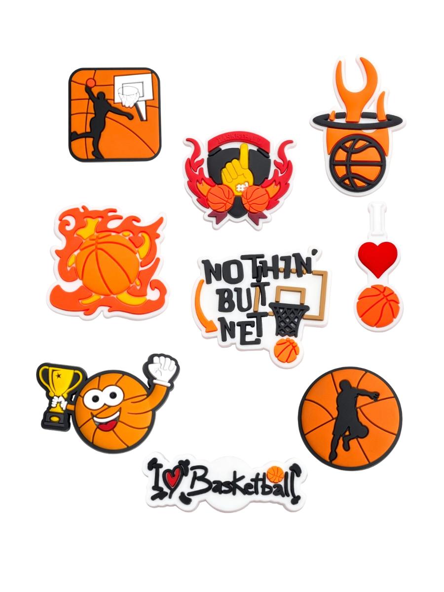 Джибитсы баскетбол basketball мяч 9 шт аксессуары крокс украшение різнокольоровий
Джибитсы баскетбол basketball мяч 9 шт аксессуары крокс украшение різнокольоровий