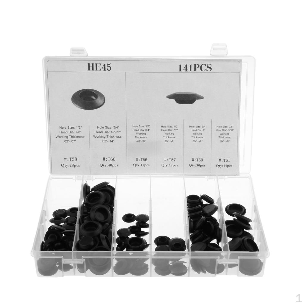 141 Piece car Vehicle Body Plastic Button Sheet Metal Hole
141 Piece car Vehicle Body Plastic Button Sheet Metal Hole