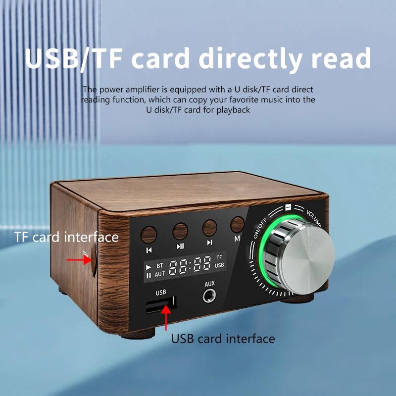 Аудио HiFi Bluetooth 5.0 усилитель мощности класса D TPA3116 цифровой усилитель 50 Вт*2 домашний аудио автомобильный морской USB/AUX IN театральные усилители
Аудио HiFi Bluetooth 5.0 усилитель мощности класса D TPA3116 цифровой усилитель 50 Вт*2 домашний аудио автомобильный морской USB/AUX IN театральные усилители