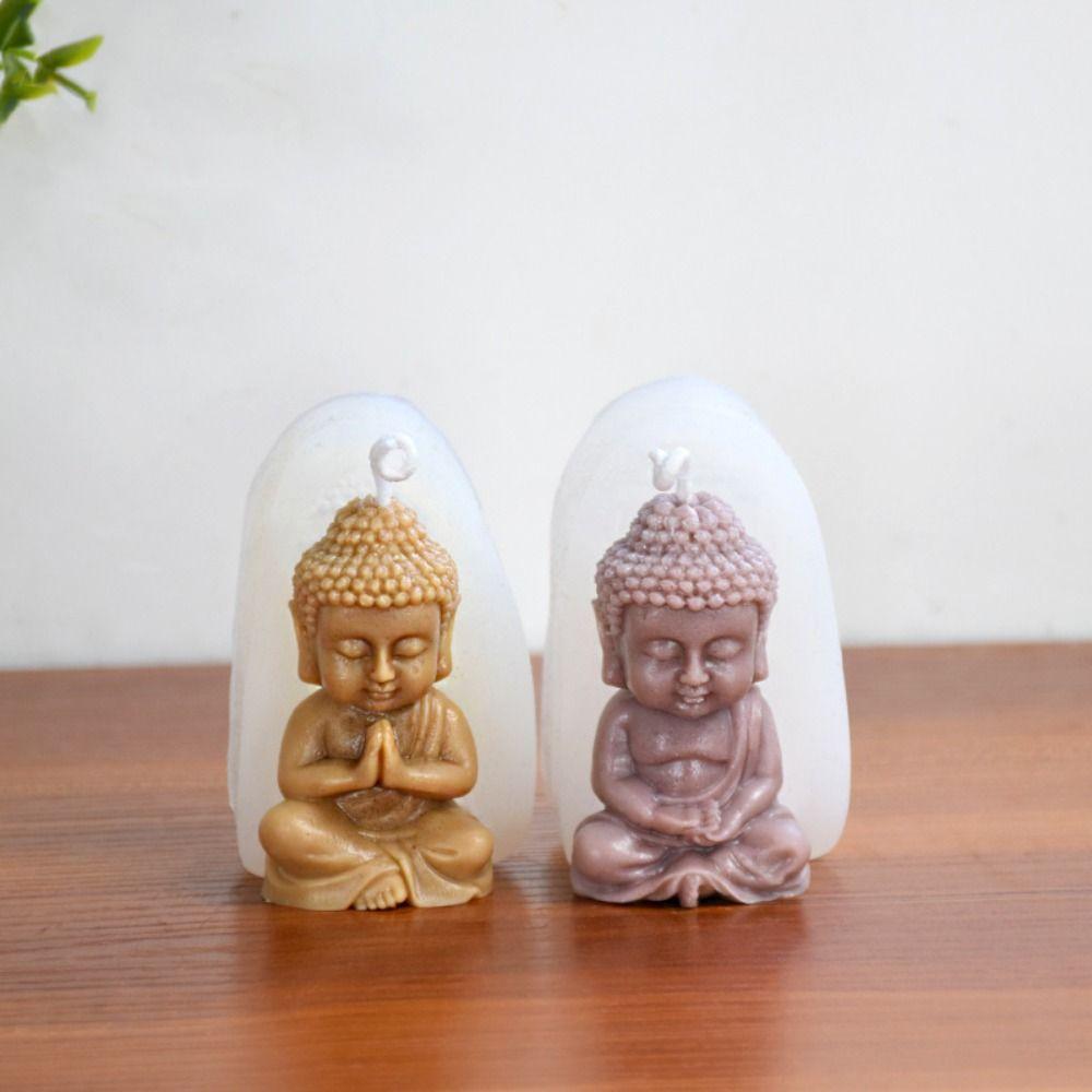 Buddhism 3d Buddha Desktop Decoration Candle Production Candle Mold Baking Silicone Mold Soap Mould
Buddhism 3d Buddha Desktop Decoration Candle Production Candle Mold Baking Silicone Mold Soap Mould
