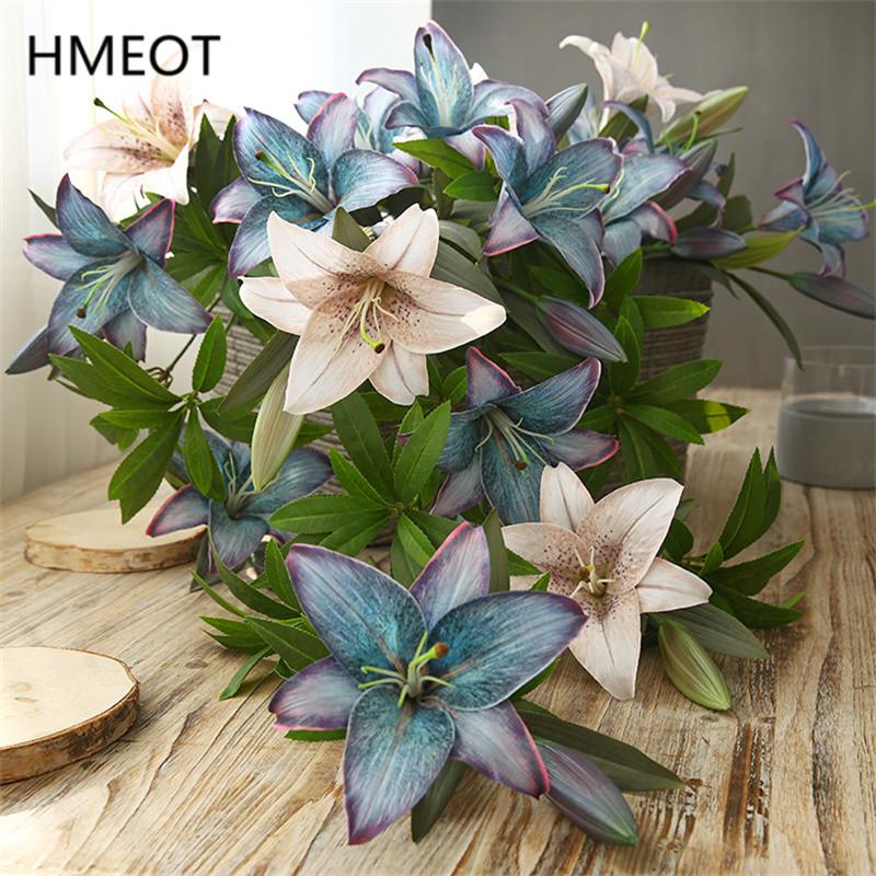2 Heads Autumn Colour Lily Artificial Flower Vintage Silk Fake Bouquets Wedding Floral Arrangements Home Living Room Table
2 Heads Autumn Colour Lily Artificial Flower Vintage Silk Fake Bouquets Wedding Floral Arrangements Home Living Room Table