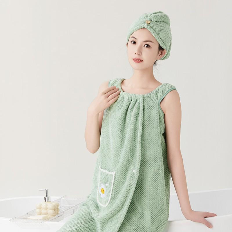 Fluffy Hooded Bathrobe for Women - 2025 New Style: Softer, Quicker-Drying, Ideal for Home Use. 65*25cm|Hair Drying Cap зелёный
Fluffy Hooded Bathrobe for Women - 2025 New Style: Softer, Quicker-Drying, Ideal for Home Use. 65*25cm|Hair Drying Cap зелёный