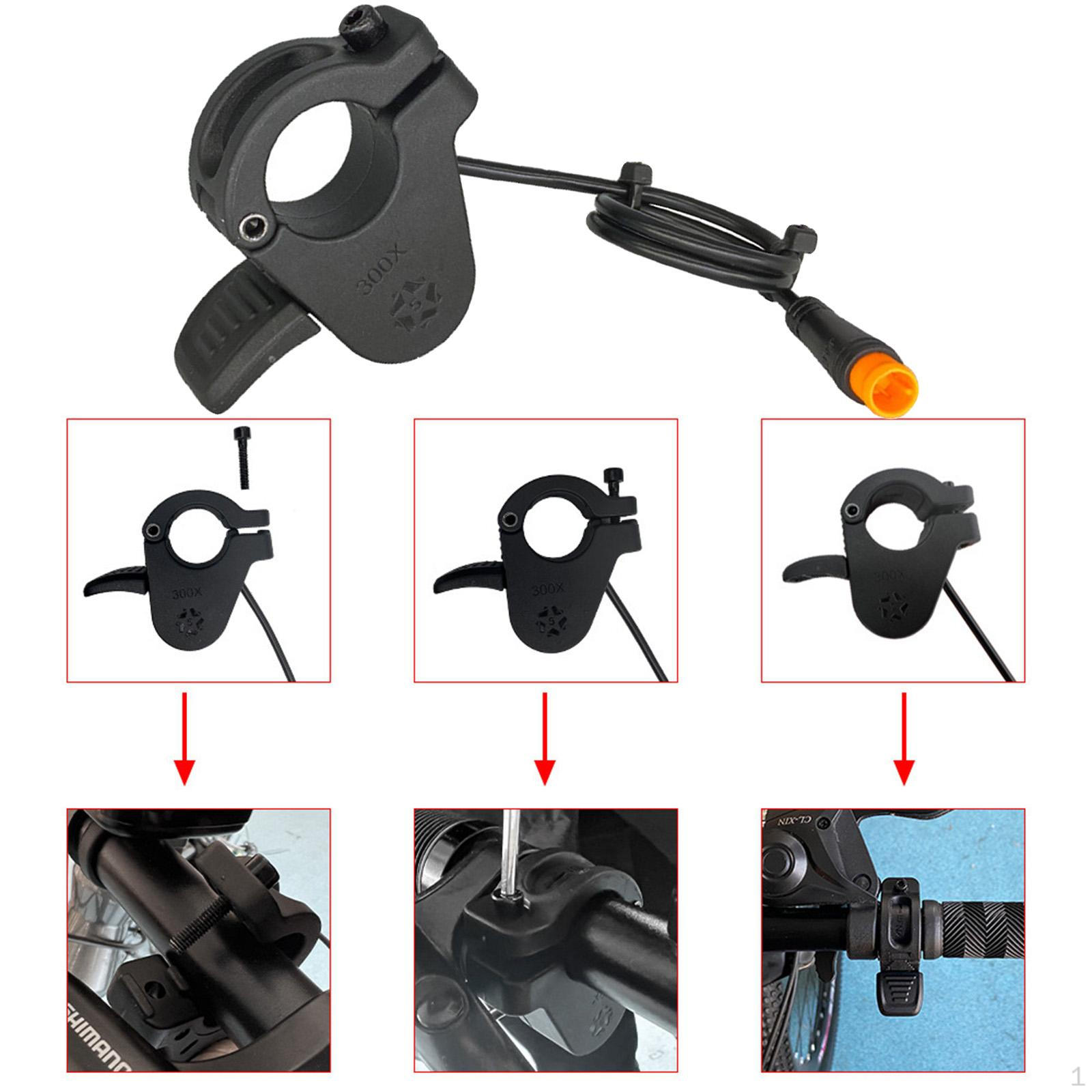 Thumb Throttle Waterproof Universal for Electric Bike Road Mountain
Thumb Throttle Waterproof Universal for Electric Bike Road Mountain