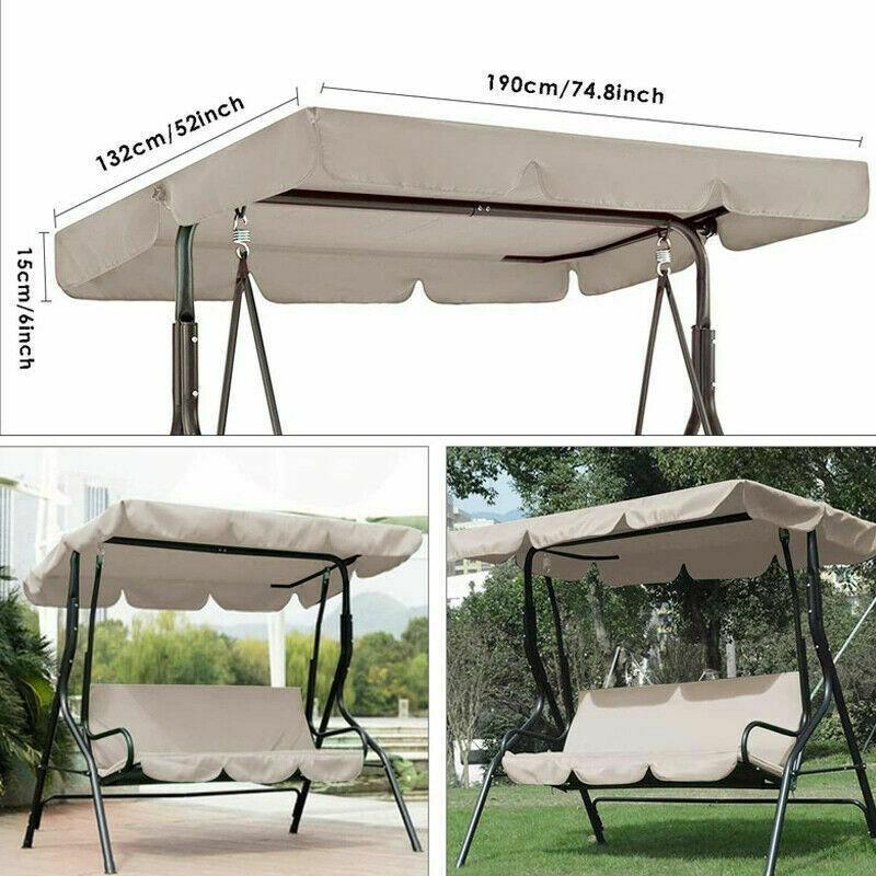 2025 New Replacement Swing Seat Canopy Cover Set Garden Chair Hammock Cushion 3 Seater Canopy Chair Cover (Frame Not Included) бежевий
2025 New Replacement Swing Seat Canopy Cover Set Garden Chair Hammock Cushion 3 Seater Canopy Chair Cover (Frame Not Included) бежевий