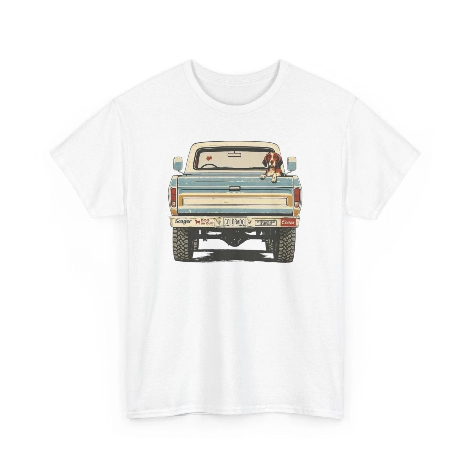 Mans Best Friend In Pickup Truck USA Graphic T Shirt NEW Unisex Heavy Cotton Tee S
Mans Best Friend In Pickup Truck USA Graphic T Shirt NEW Unisex Heavy Cotton Tee S
