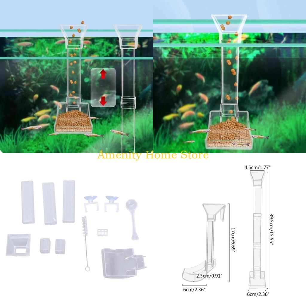 F26C Transparent Acrylic Feeding Tube for FishTank with Detachable Frame Feeding Supplies for Fish&Shrimp Feeding Accessories China Mainland
F26C Transparent Acrylic Feeding Tube for FishTank with Detachable Frame Feeding Supplies for Fish&Shrimp Feeding Accessories China Mainland