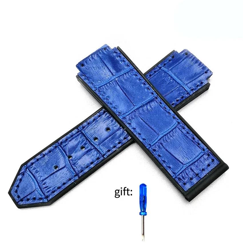 Watch Band 19mm*25mm High quality Genuine leather strap for Hublot series fashion business 22mm clasp ladies rubber sports strap 25-19mm
Watch Band 19mm*25mm High quality Genuine leather strap for Hublot series fashion business 22mm clasp ladies rubber sports strap 25-19mm