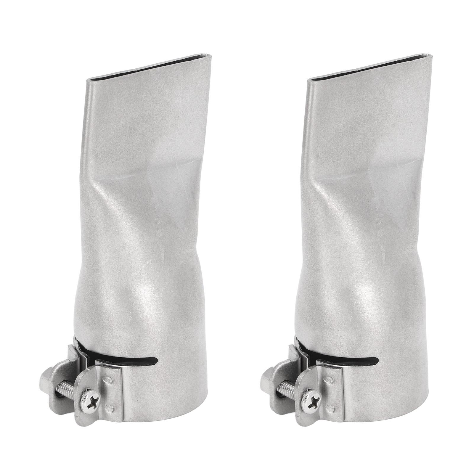 2Pcs 40mm Flat Wide Mouth Welding Nozzle Stainless Steel Heat Resistant for Hot Air Welding Gun PP PVC Plastic Sheet Outlet срібний
2Pcs 40mm Flat Wide Mouth Welding Nozzle Stainless Steel Heat Resistant for Hot Air Welding Gun PP PVC Plastic Sheet Outlet срібний