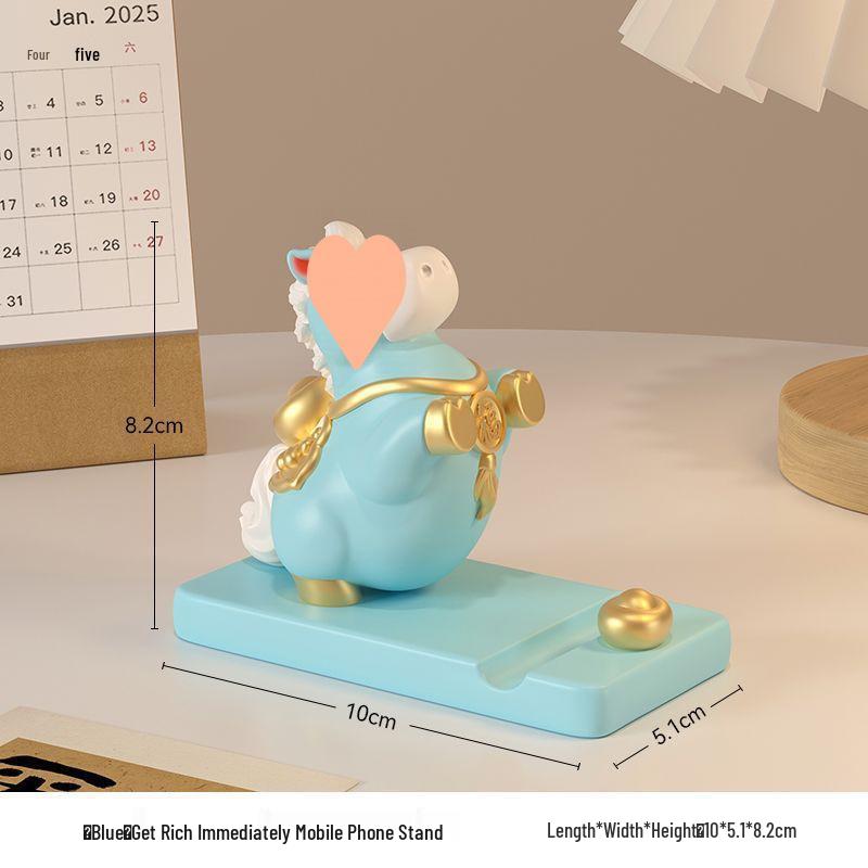 Creative Wealth Phone Holder: Zodiac Horse Desk Decoration & Decompression Gift
Creative Wealth Phone Holder: Zodiac Horse Desk Decoration & Decompression Gift