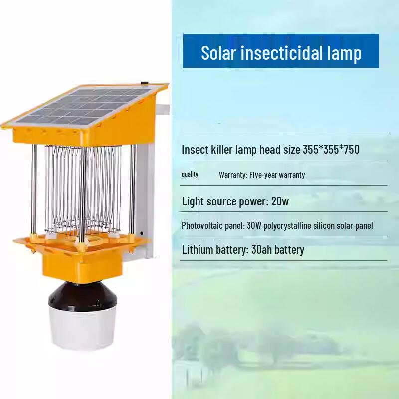 Mesalin Solar Powered Insect Killer Lamp
Mesalin Solar Powered Insect Killer Lamp