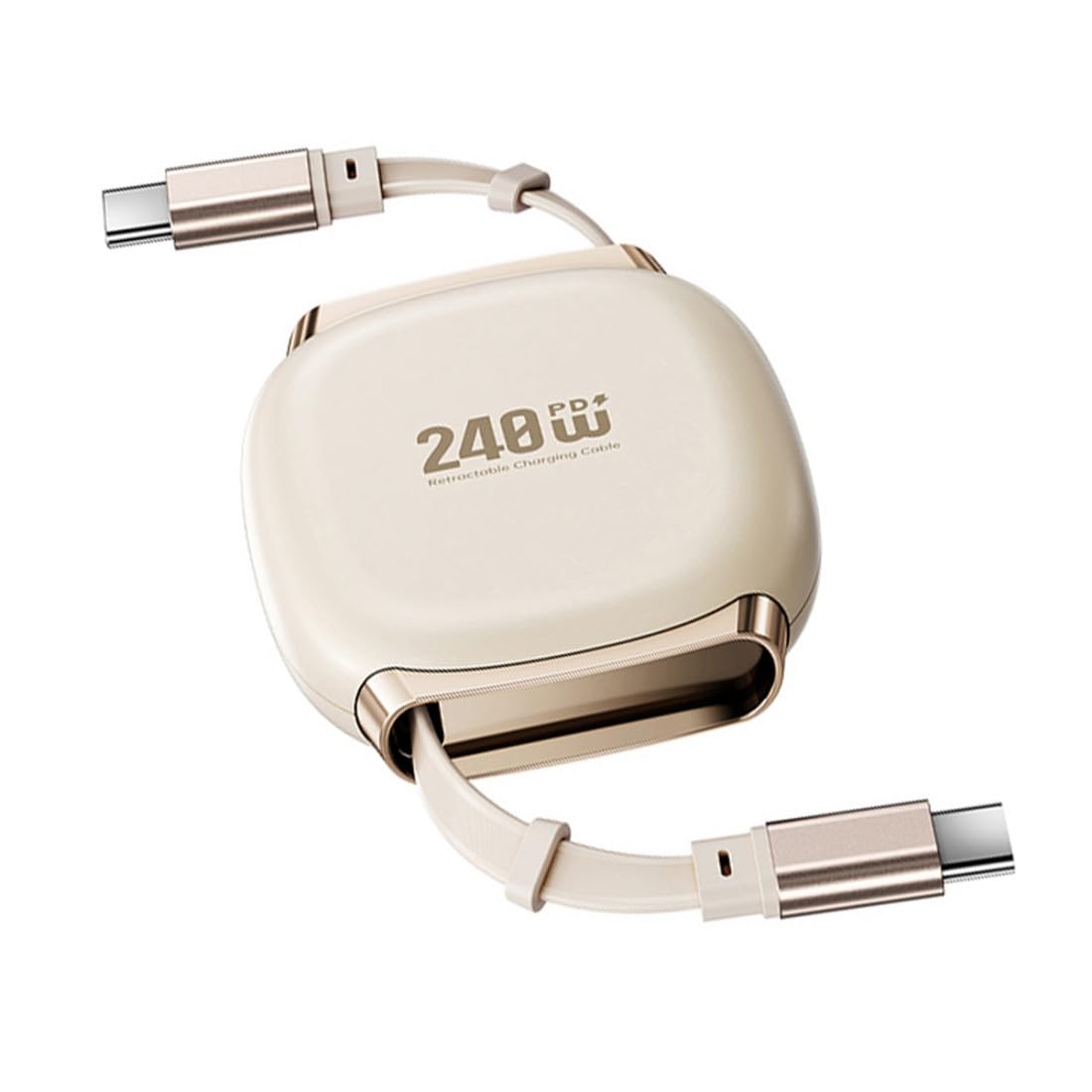 USB C Retractable Charging Cable 4 Fixed Lengths USB 2.0 Type C to C PD 240W Fast Charging 480Mbps Data Transfer Extension Cable 1m&Type-C to Type-C жовтий
USB C Retractable Charging Cable 4 Fixed Lengths USB 2.0 Type C to C PD 240W Fast Charging 480Mbps Data Transfer Extension Cable 1m&Type-C to Type-C жовтий