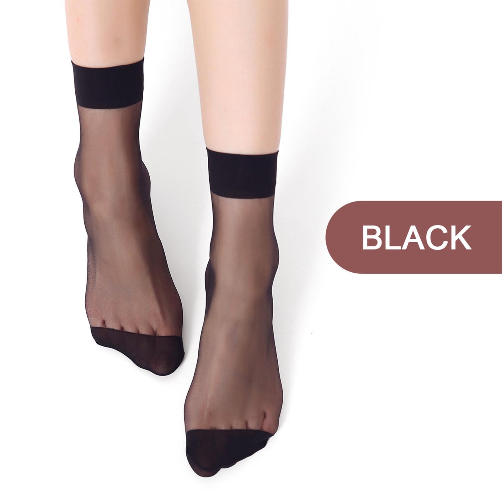 5/10 Pairs Women Nylon Elastic Short Ankle-Sheer Stockings Silk Short Socks 5pairs чёрный
5/10 Pairs Women Nylon Elastic Short Ankle-Sheer Stockings Silk Short Socks 5pairs чёрный