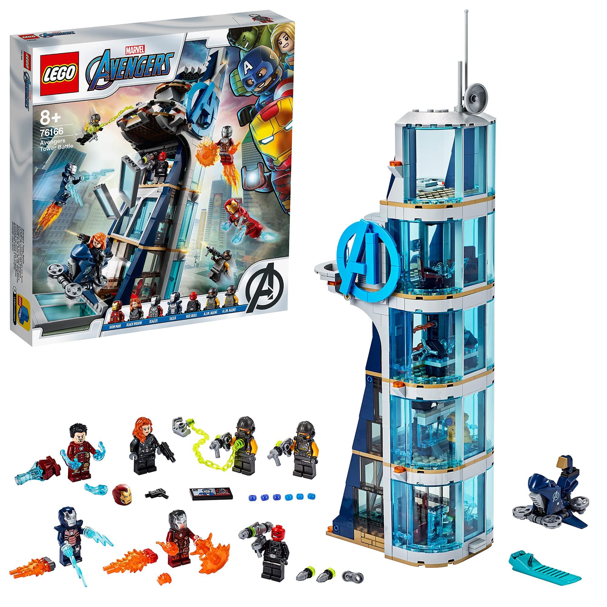 LEGO Super Heroes Мстители Башня Битва 76166
LEGO Super Heroes Мстители Башня Битва 76166