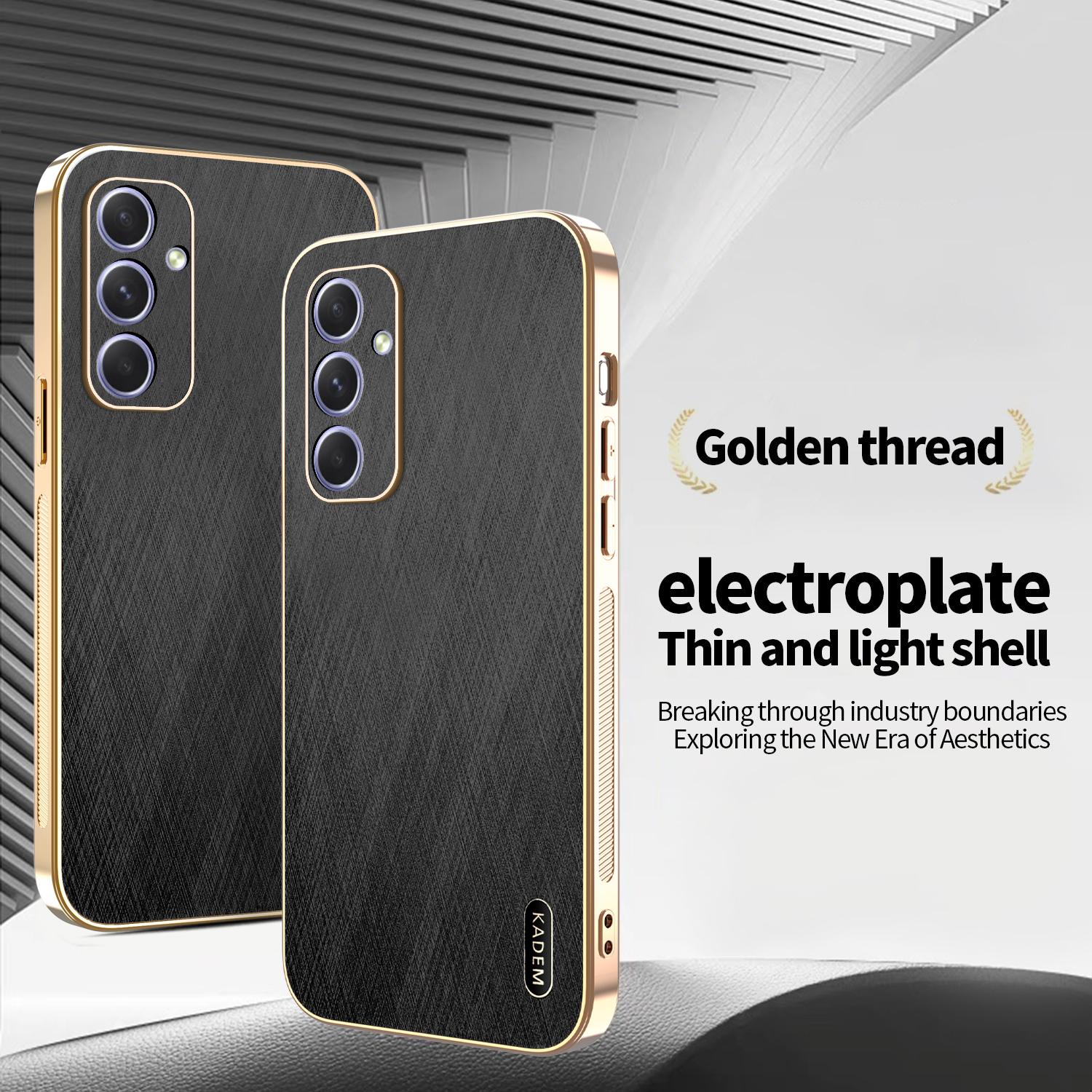 KADEM For Samsung Galaxy A55 5G Case Electroplating Silk Texture PU+TPU Phone Back Cover Green
KADEM For Samsung Galaxy A55 5G Case Electroplating Silk Texture PU+TPU Phone Back Cover Green
