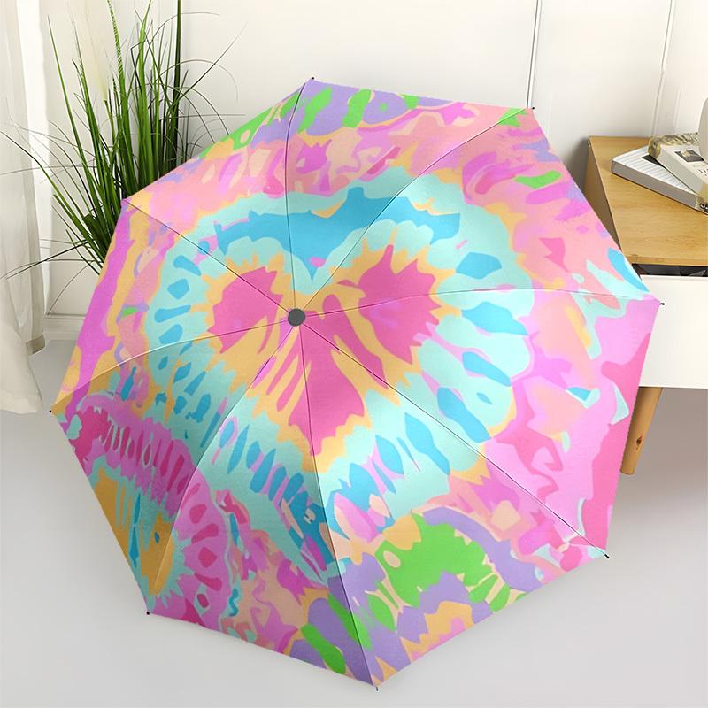 1pc Tie-Dye Pattern Automatic Open/close Folding Umbrella, Compact Portable Travel Umbrella, Cute Umbrella, Durable Construction yy260328013
1pc Tie-Dye Pattern Automatic Open/close Folding Umbrella, Compact Portable Travel Umbrella, Cute Umbrella, Durable Construction yy260328013