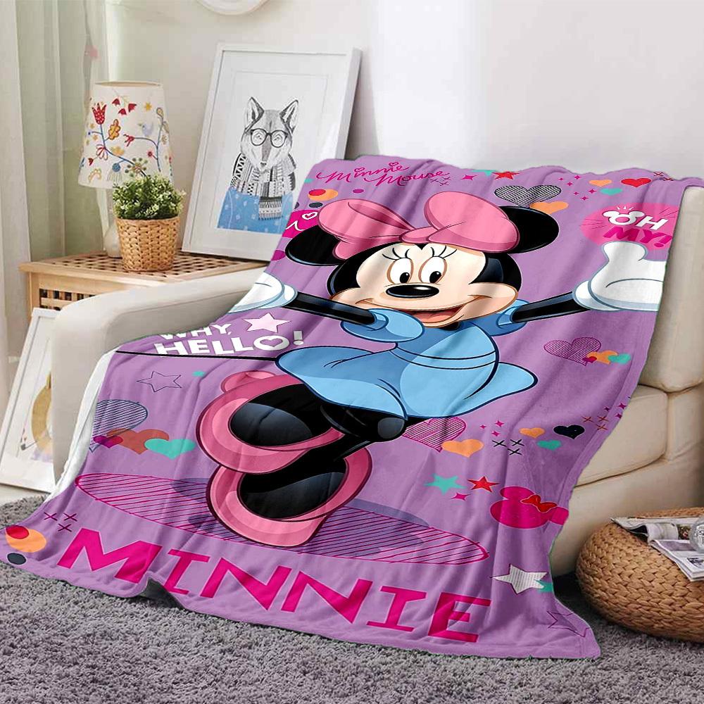 1pc Happy Minnie blanket Lightweight Flannel Throw for Sofa Bed Travel Camping Livingroom1153L 80cmx120cm(31inx47in)
1pc Happy Minnie blanket Lightweight Flannel Throw for Sofa Bed Travel Camping Livingroom1153L 80cmx120cm(31inx47in)