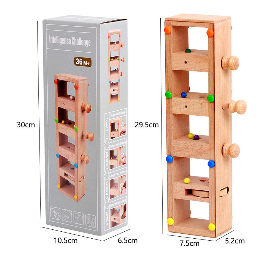 Montessori Wooden Puzzle Toy Brain Teaser Game Kids Hand Eye Coordination Fine Motor Skill Educational Toys for Children
Montessori Wooden Puzzle Toy Brain Teaser Game Kids Hand Eye Coordination Fine Motor Skill Educational Toys for Children
