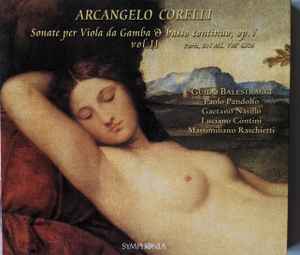 CD GUIDO BALESTRACCI, PAOLO PANDOLFO, - Corelli:Viola Da Gamba Sonatas SY01189 Symphonia 2002 Italy Classical Used
CD GUIDO BALESTRACCI, PAOLO PANDOLFO, - Corelli:Viola Da Gamba Sonatas SY01189 Symphonia 2002 Italy Classical Used
