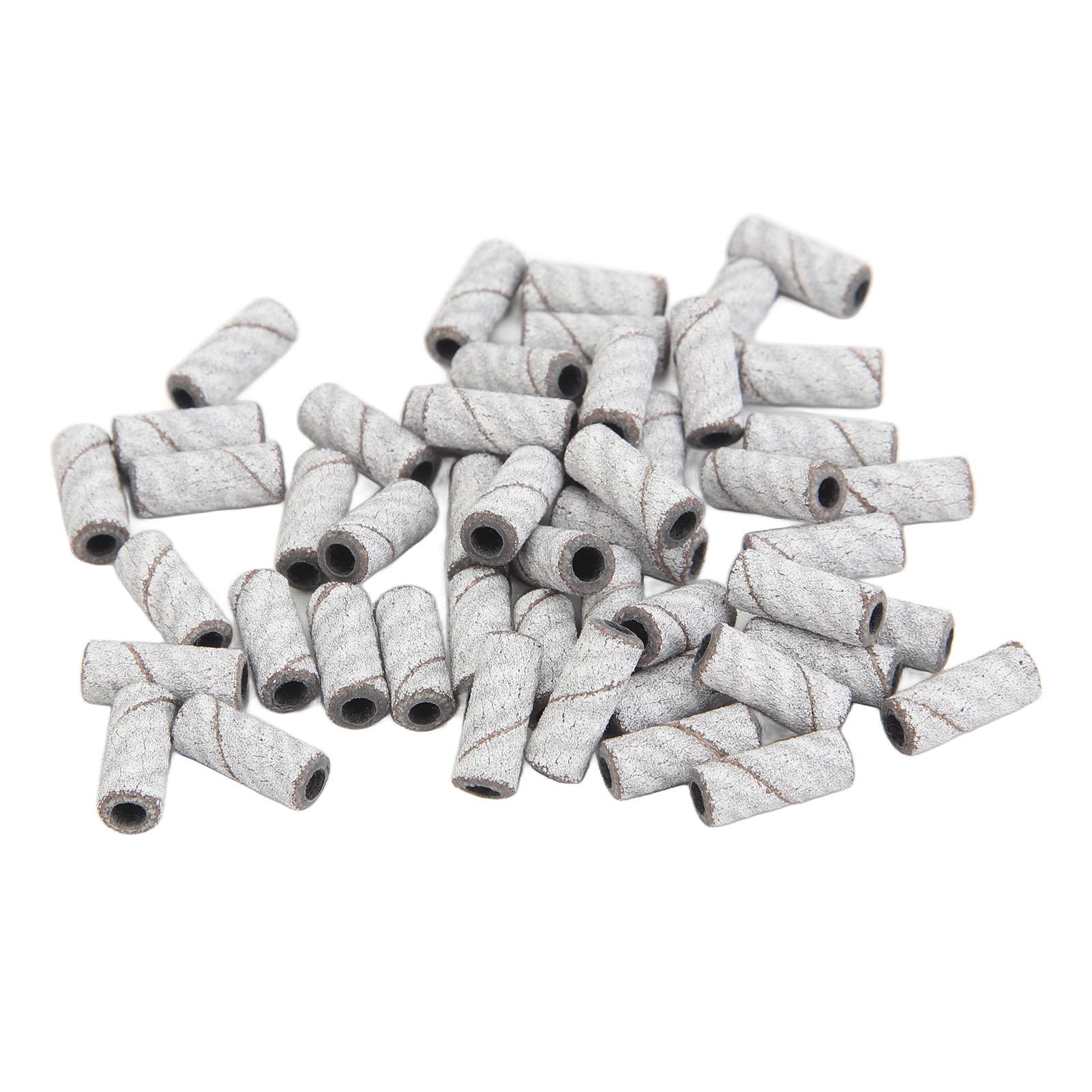 100pcs 240 Grit Nail Art Sanding Caps Manicure Polishing Grinding Bands for Nail Drill
100pcs 240 Grit Nail Art Sanding Caps Manicure Polishing Grinding Bands for Nail Drill