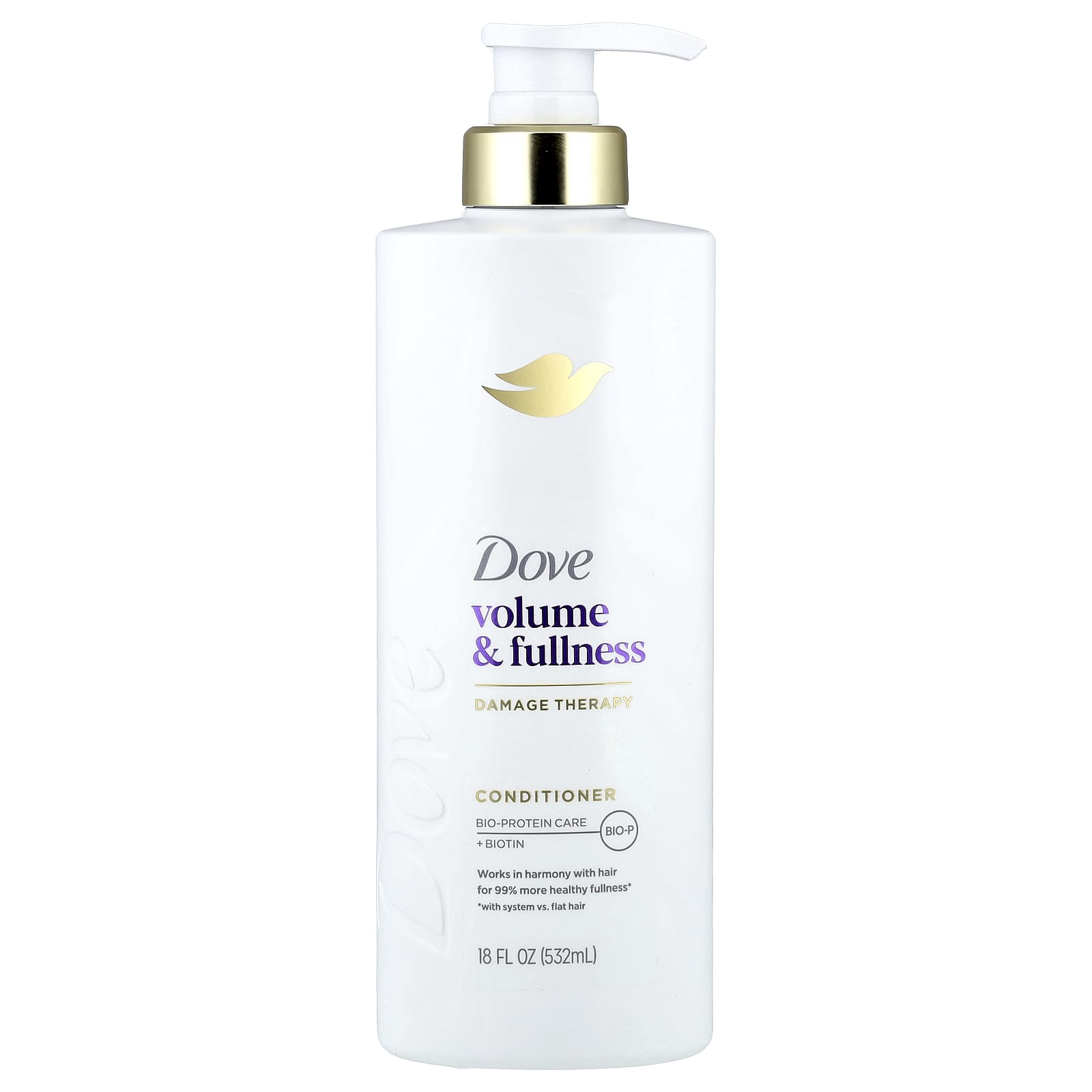 Dove, Volume & Fullness, Conditioner, 532 ml (18 fl oz)
Dove, Volume & Fullness, Conditioner, 532 ml (18 fl oz)