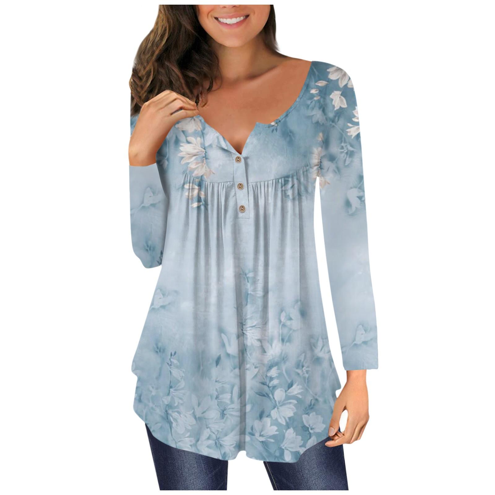 Женская туника с длинными рукавами, свободные топы, повседневные топы больших размеров, плиссированная туника на пуговицах, повседневные летние топы с завязками с принтом для женщин XXL
Женская туника с длинными рукавами, свободные топы, повседневные топы больших размеров, плиссированная туника на пуговицах, повседневные летние топы с завязками с принтом для женщин XXL