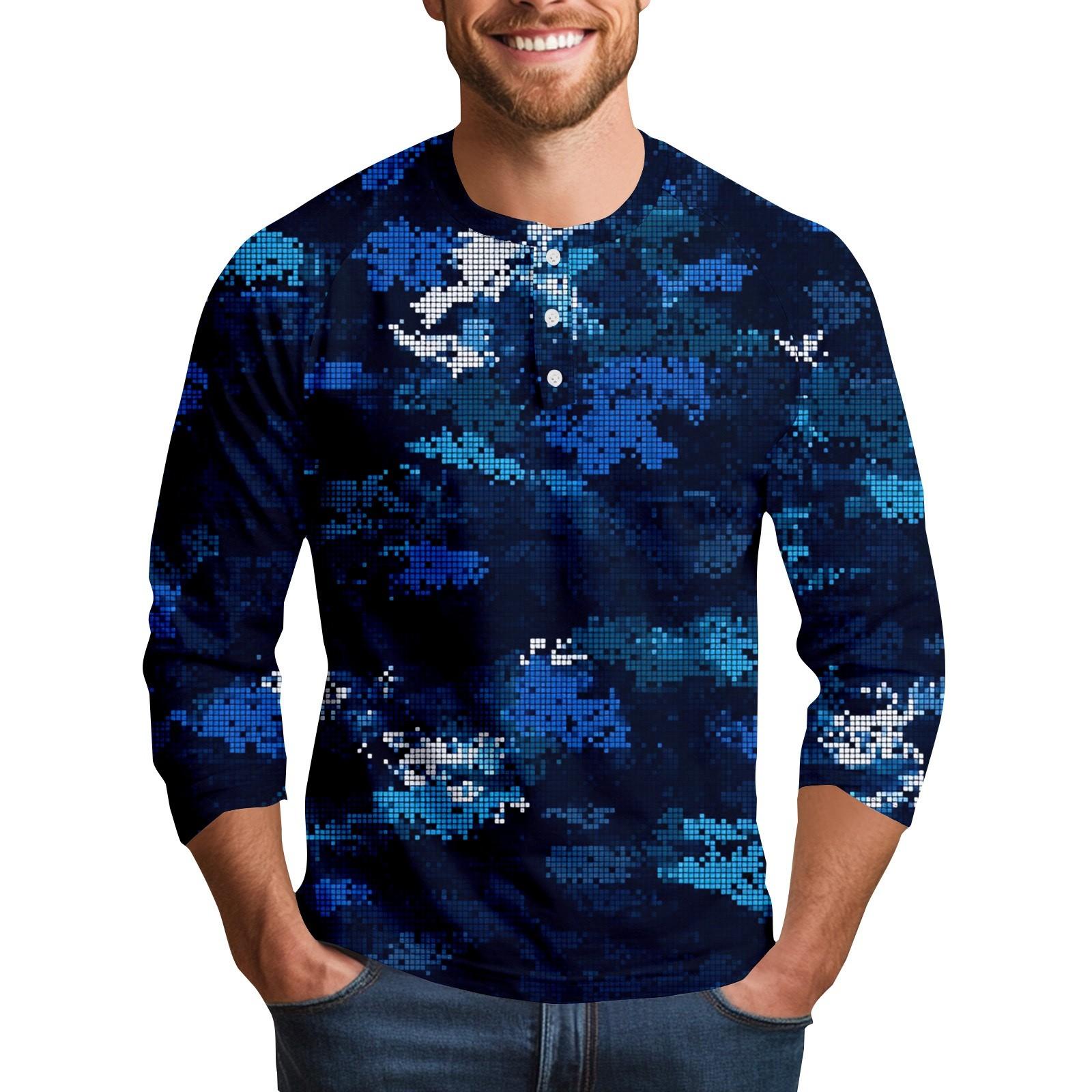 Мужская камуфляжная рубашка с воротником и рукавом семь четвертей M чёрный
Мужская камуфляжная рубашка с воротником и рукавом семь четвертей M чёрный