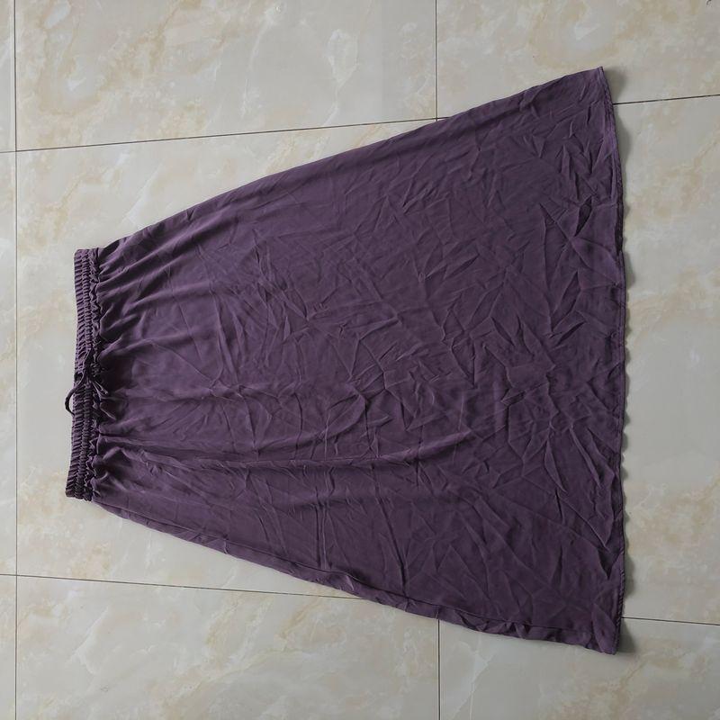 Japanese Single Skirt Summer New Arrival Women s Clothing Younger Fashion Elastic Waist Pure Color Plus Size Thin Long Skirt 31347 Purple A- 8-12-3 4L
Japanese Single Skirt Summer New Arrival Women s Clothing Younger Fashion Elastic Waist Pure Color Plus Size Thin Long Skirt 31347 Purple A- 8-12-3 4L