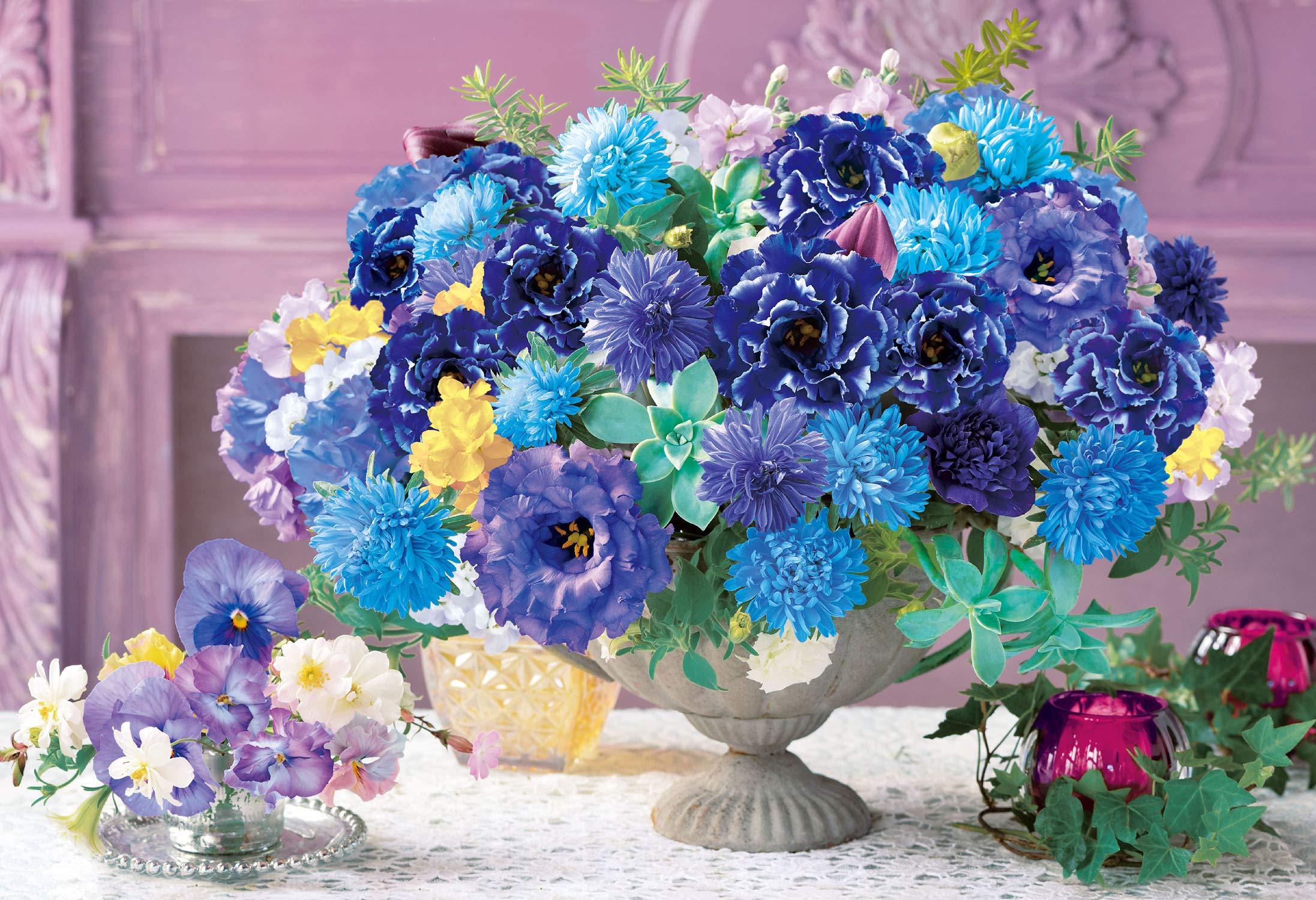 Epoch 1053 Super Small Piece Jigsaw Relaxing Blue Includes and Score Ticket Puzzle, Flower/Garden, (26x38cm), 31-021, Glue, Spatula,
Epoch 1053 Super Small Piece Jigsaw Relaxing Blue Includes and Score Ticket Puzzle, Flower/Garden, (26x38cm), 31-021, Glue, Spatula,