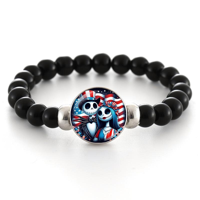 New Christmas Night Anime Snap Bracelet - Elastic Beaded Hand Jewelry
New Christmas Night Anime Snap Bracelet - Elastic Beaded Hand Jewelry