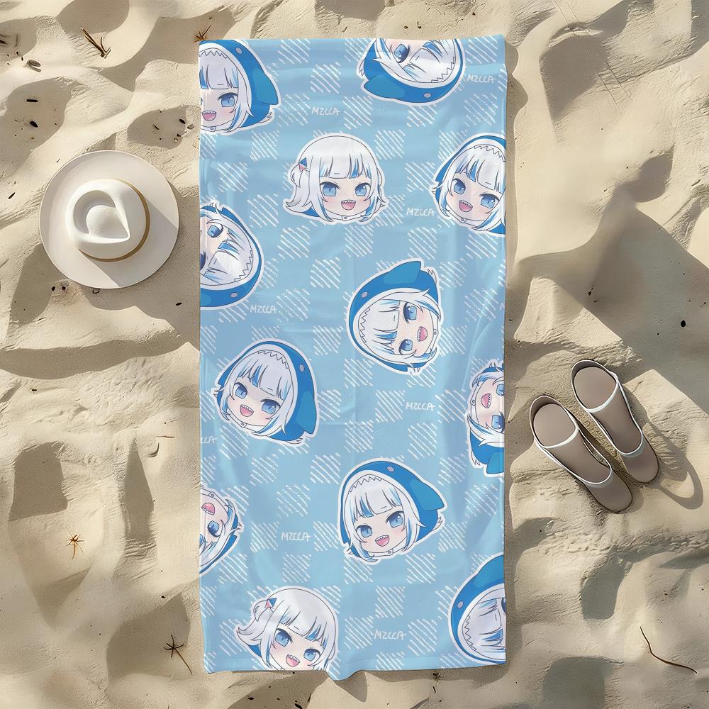 VTuber Gawr Gura Towel For Swim Yoga Gym Quick Drying Soft and skin-friendly Beach Towels All-Season W30*H60(CM)
VTuber Gawr Gura Towel For Swim Yoga Gym Quick Drying Soft and skin-friendly Beach Towels All-Season W30*H60(CM)