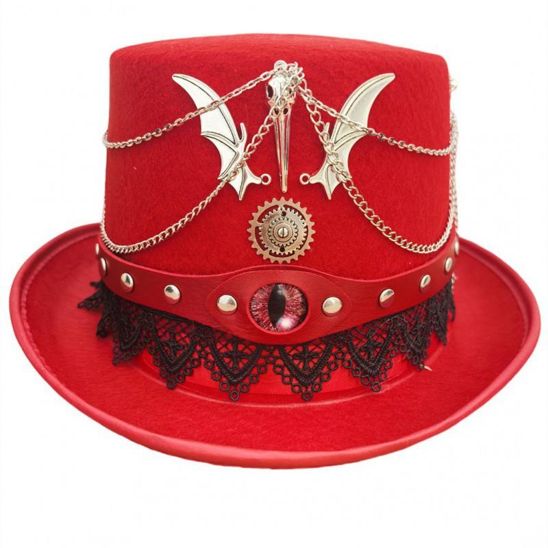 Steampunk Top Hat Gothic Bat Wings Long Beak Gear Chain Devil s Eye Cos Ball
Steampunk Top Hat Gothic Bat Wings Long Beak Gear Chain Devil s Eye Cos Ball