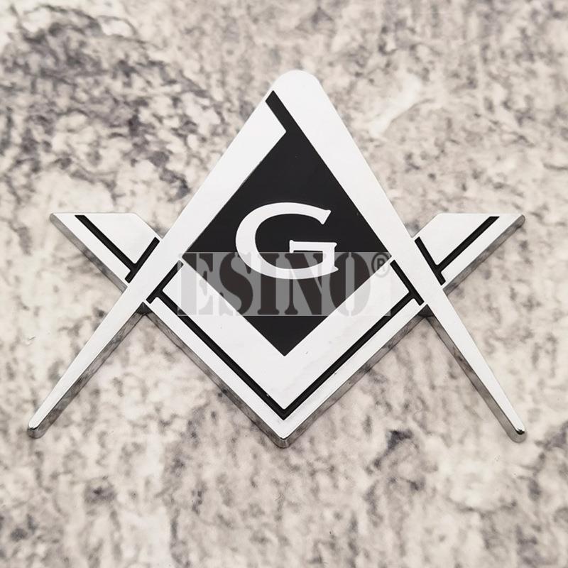 New 3D Mason Freemasons Fraternity Metal Chrome Zinc Alloy Adhesive Emblem Decorative Badge Sticker Auto Accessory
New 3D Mason Freemasons Fraternity Metal Chrome Zinc Alloy Adhesive Emblem Decorative Badge Sticker Auto Accessory