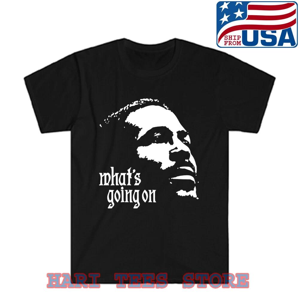 Marvin Gaye What s Going On Men s Black Size S to 5XL L
Marvin Gaye What s Going On Men s Black Size S to 5XL L