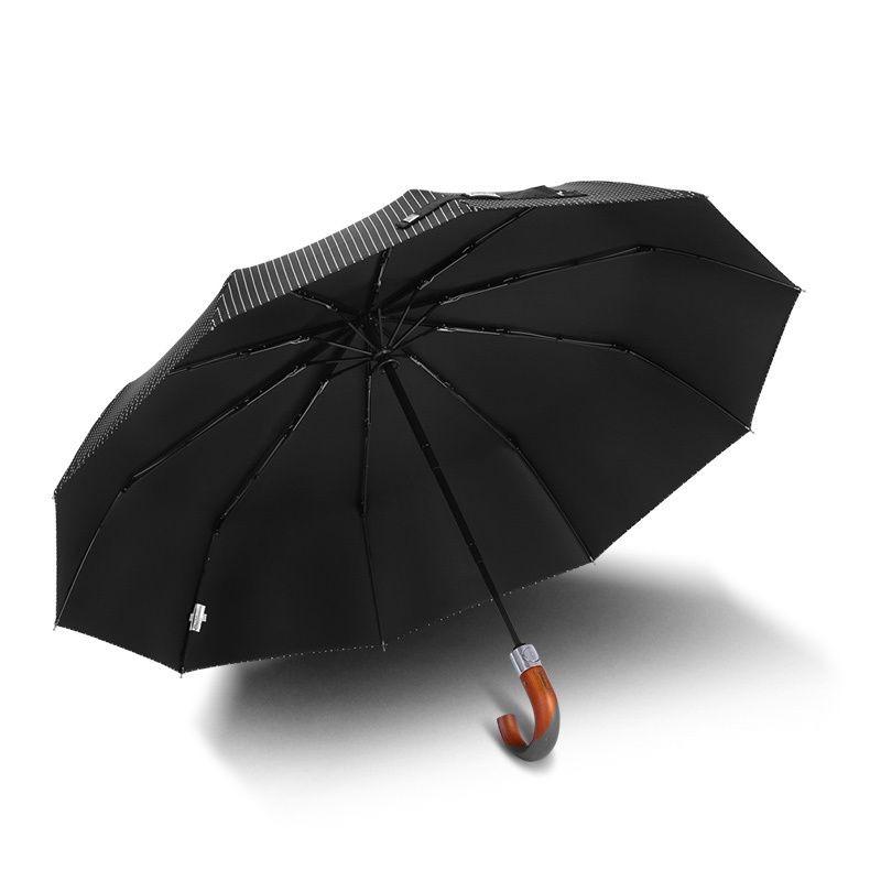 High-end 10 Bone Tri-fold Hook Handle Umbrella Fully Automatic Black Glue Sun Protection UV Protection Men s Business Umbrella чёрный
High-end 10 Bone Tri-fold Hook Handle Umbrella Fully Automatic Black Glue Sun Protection UV Protection Men s Business Umbrella чёрный