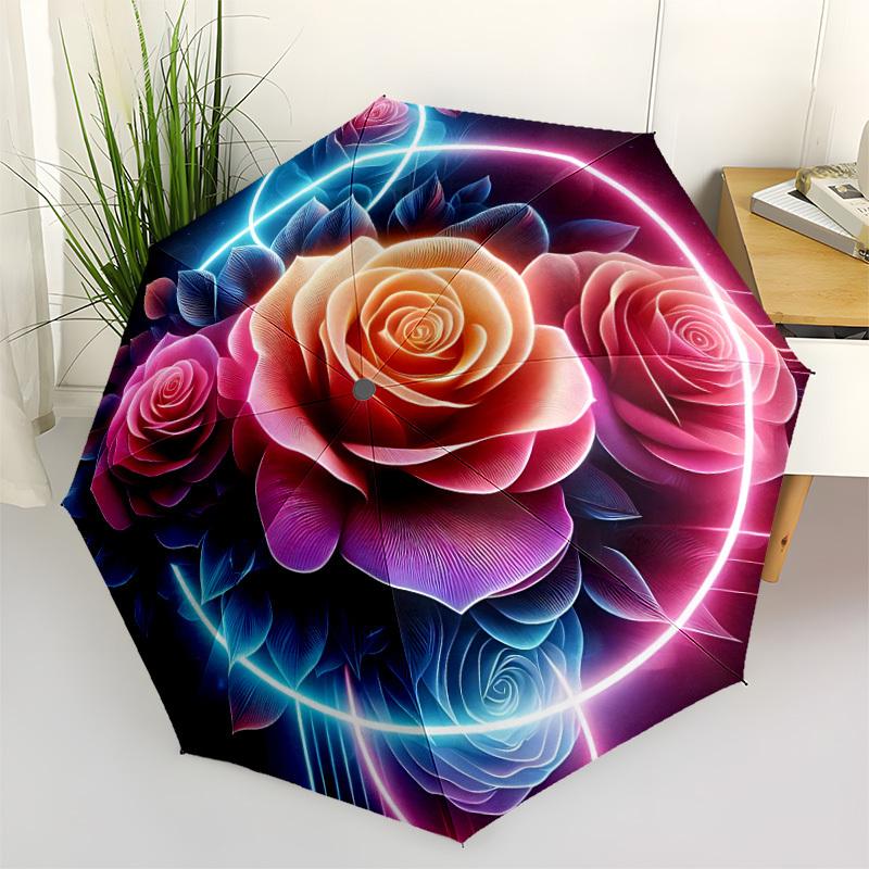 1pc Floral Artwork Open/Close Folding Umbrella, All- Portable Umbrella for & Men, Stylish Accessory (Holiday Gift) 8-Rib yy251213189
1pc Floral Artwork Open/Close Folding Umbrella, All- Portable Umbrella for & Men, Stylish Accessory (Holiday Gift) 8-Rib yy251213189