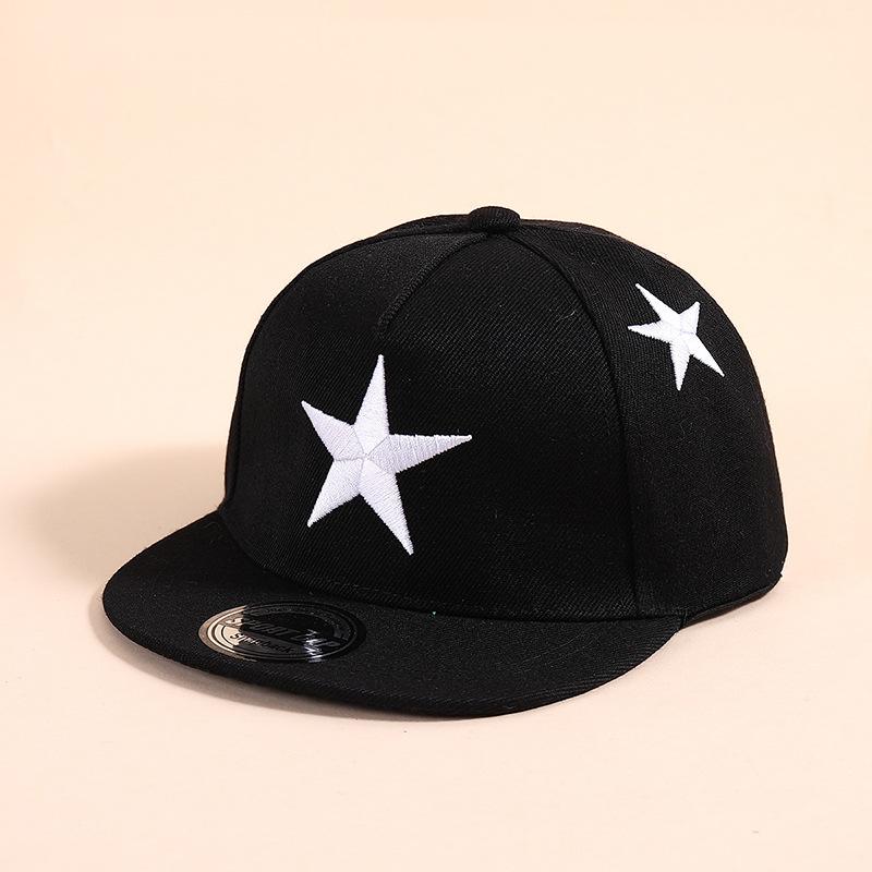 1pc children s five-pointed star embroidered baseball cap fashionable street hip-hop hat flat brim hat casual sun visor cap чорний
1pc children s five-pointed star embroidered baseball cap fashionable street hip-hop hat flat brim hat casual sun visor cap чорний