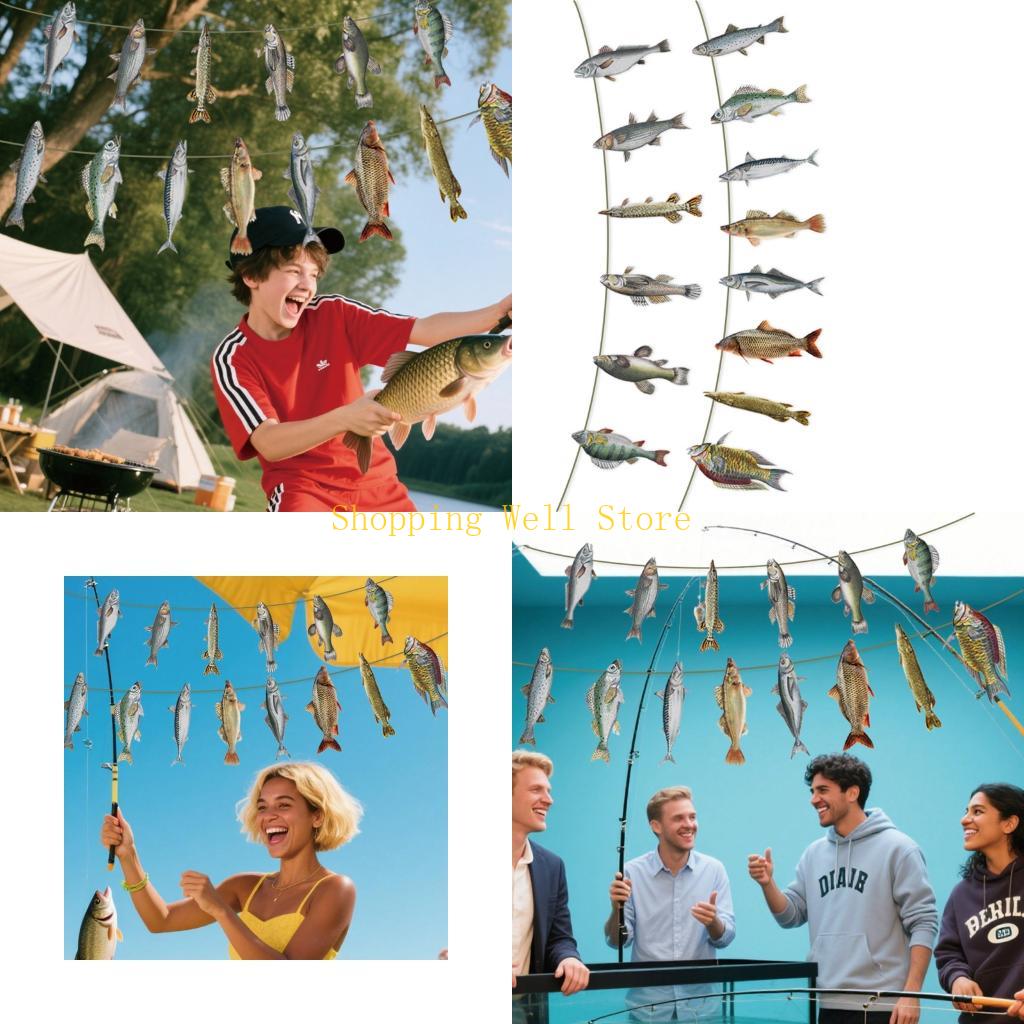 KX4B Fishing Birthday Party Decoration Fish Hanging Ornament For Retirement China Mainland
KX4B Fishing Birthday Party Decoration Fish Hanging Ornament For Retirement China Mainland