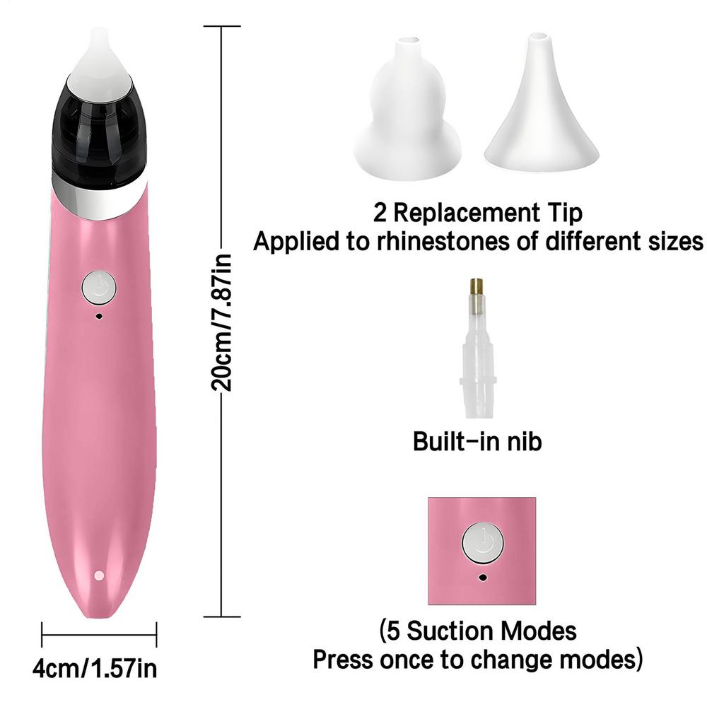 Electric Gem Art Pen Painter Vacuum Gem Art Pen Ergonomic Design Precision Control 3 Adjustable Suction Modes Craft Tool
Electric Gem Art Pen Painter Vacuum Gem Art Pen Ergonomic Design Precision Control 3 Adjustable Suction Modes Craft Tool