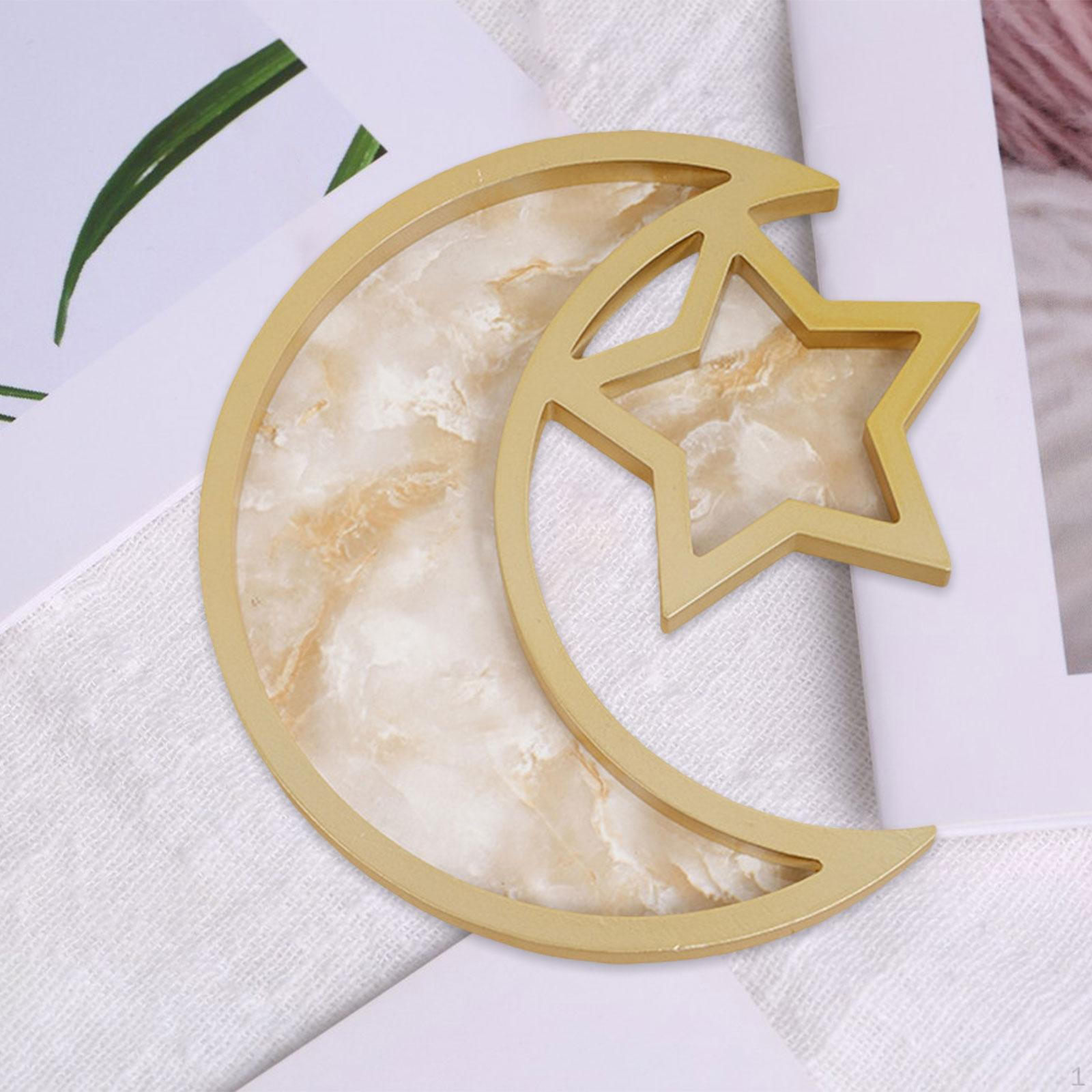 Поднос с лунной звездой в честь Ид-Аль, центральная часть, ремесла, орехи, хранение фруктовых закусок для встреч C