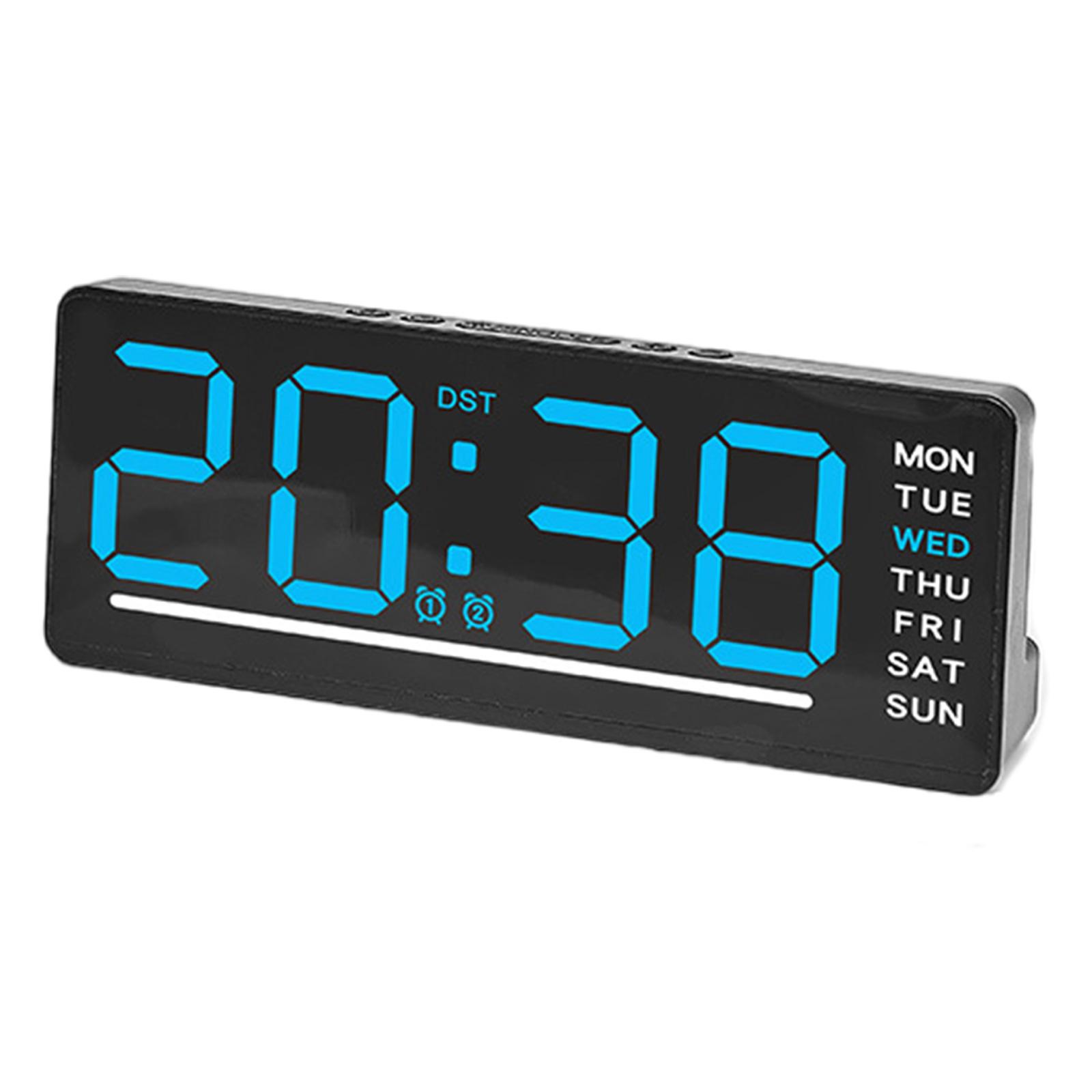 LED Digital Clock Featuring 12/24Hour Format And Automatic Night Modes Alarm Clock Perfect For Home Or Desk Use синий
LED Digital Clock Featuring 12/24Hour Format And Automatic Night Modes Alarm Clock Perfect For Home Or Desk Use синий