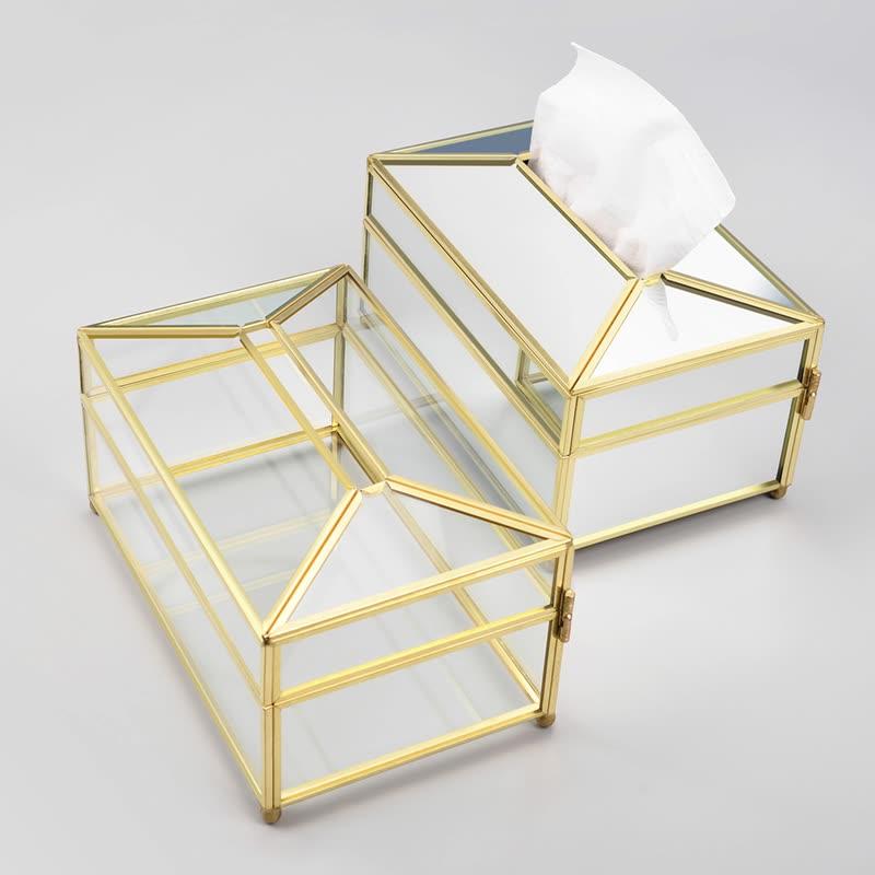 Tissue Box Decorative Golden Napkin Storage Box Decoration Facial Tissue Holder for Dresser Bathroom Bedroom Home Office//Size: S Mirror Surface
Tissue Box Decorative Golden Napkin Storage Box Decoration Facial Tissue Holder for Dresser Bathroom Bedroom Home Office//Size: S Mirror Surface